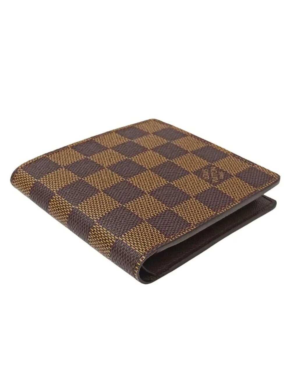 Louis Vuitton Wallet Damier Bifold Portefeuille Marco Brown
